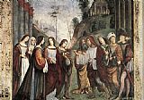 Marriage Paintings - The Marriage of St Cecily by Francesco Francia